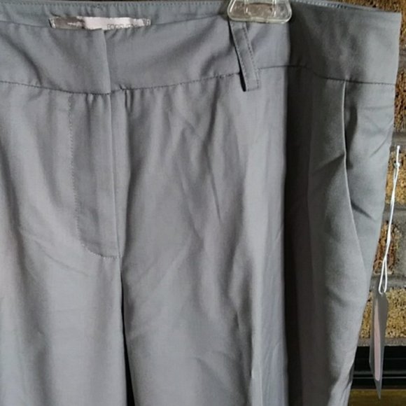 NWT Forever 21 gray slim career pants - Picture 2 of 6